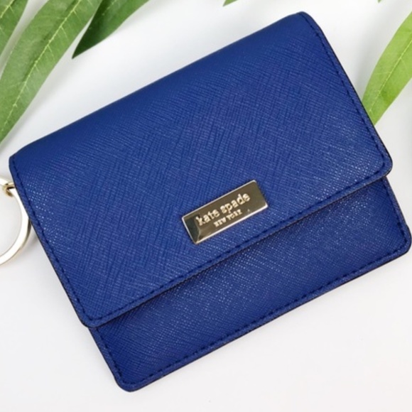 kate spade Handbags - 🛍SALE🛍 Like 🆕 KATE SPADE Saffiano Leather Keyring Wallet